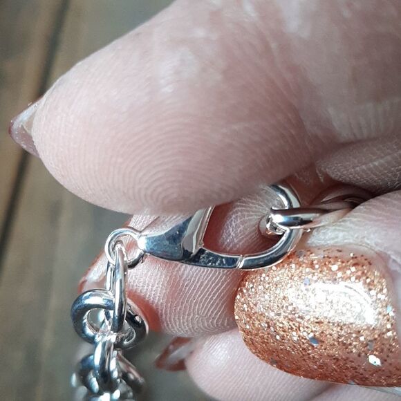 18" Sterling Silver Plated Chain Necklace - Picture 8 of 10